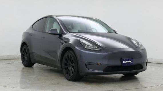 TESLA MODEL Y 2021 5YJYGDEE6MF201256 image
